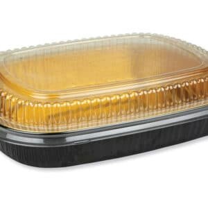 Black Gold Aluminum Tray