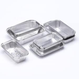 What are aluminium containers used for?