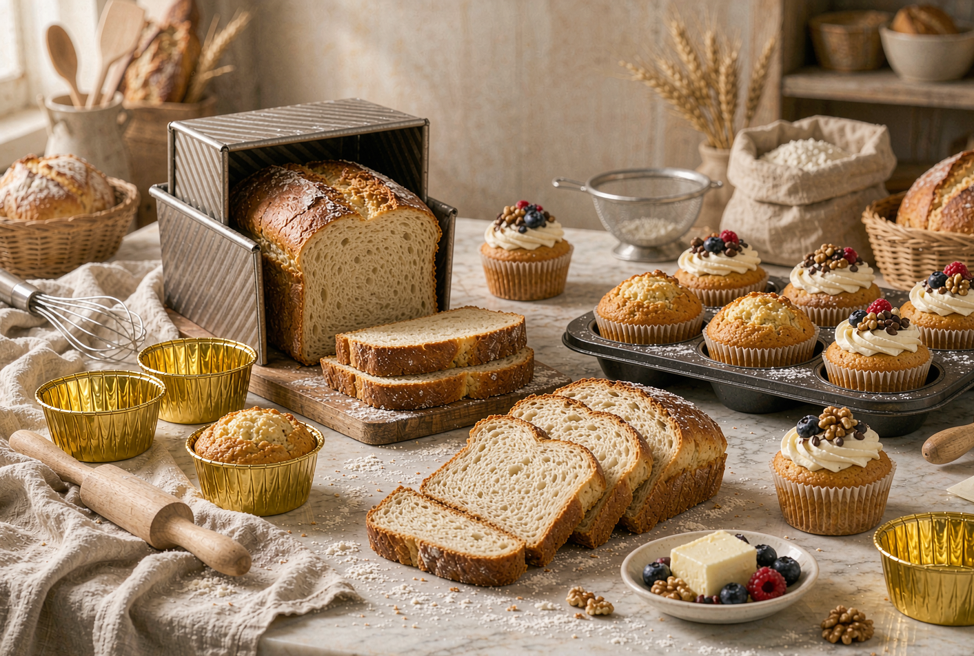 Foil Baking Cups & Pans for Aluminum Containers for Bakeries